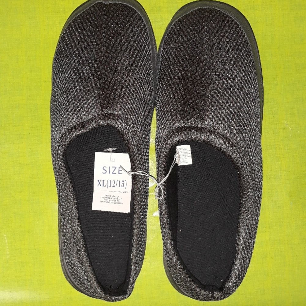 Gray Slippers
